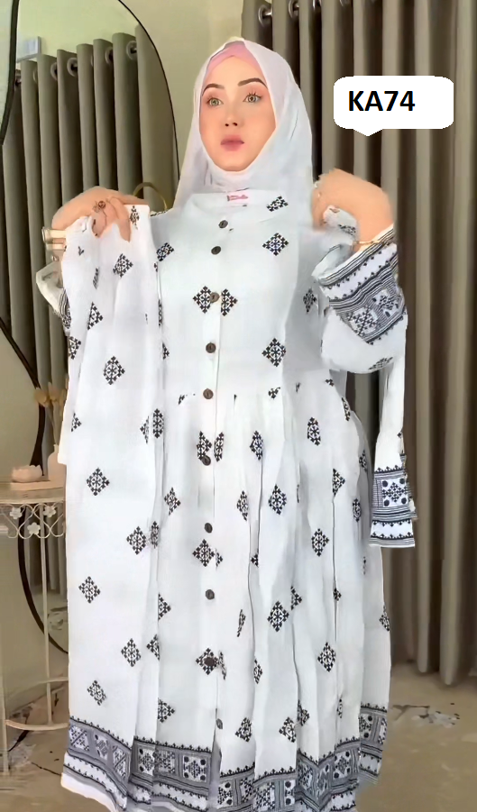 এক্সক্লুসিভ হোয়াইট অ্যান্ড ব্ল্যাক চাইনা স্কিন লিলেন  প্রিমিয়াম কোয়ালিটি চায়না ফেব্রিক  - (CODE: KA74)